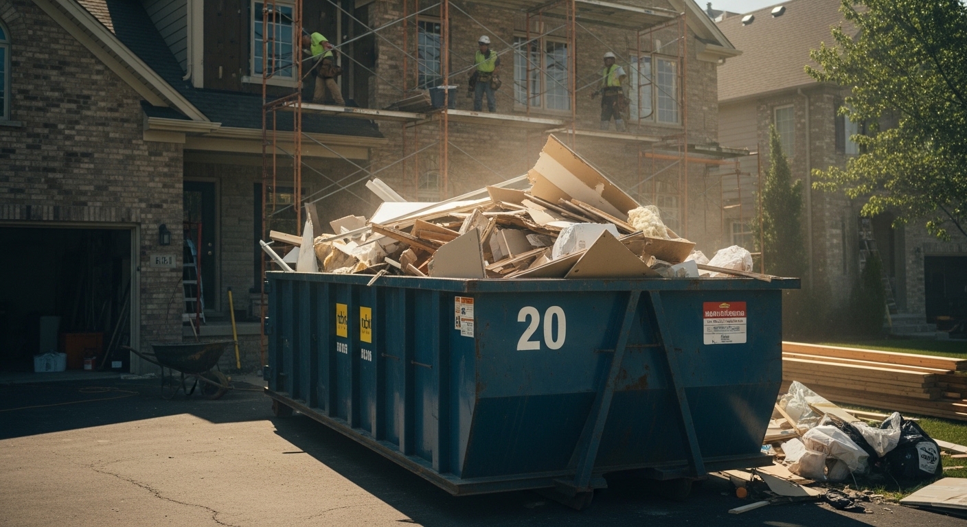 20 yd dumpster