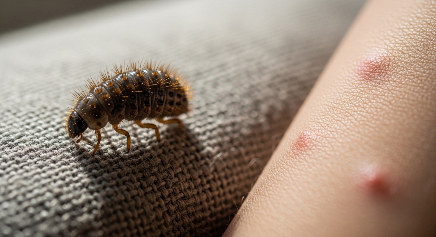 carpet beetle bites.