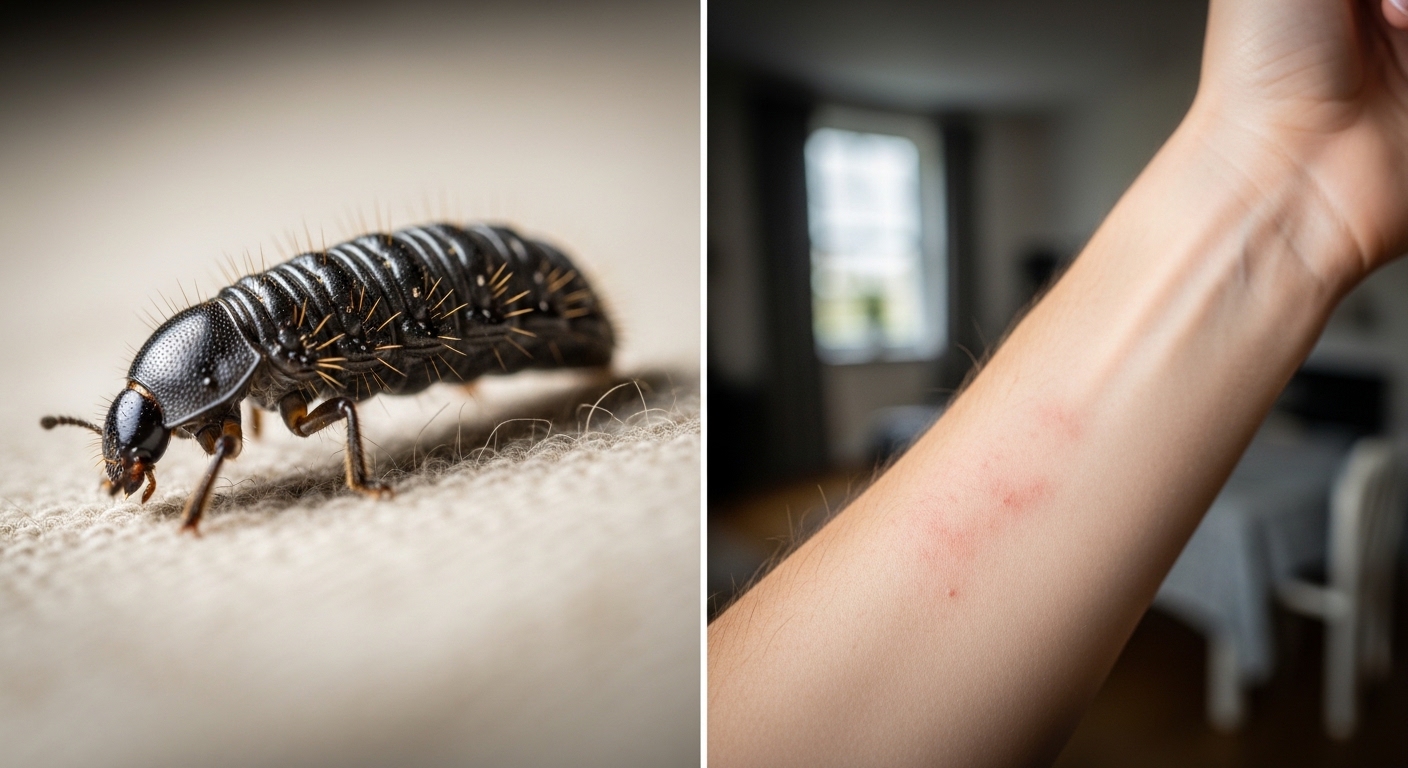 carpet beetle bites.
